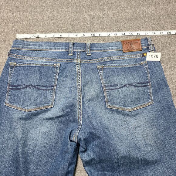 Lucky Brand Jeans Womens 14 Charlie Capri Skinny Ankle Zipper Denim Pants - Picture 10 of 11